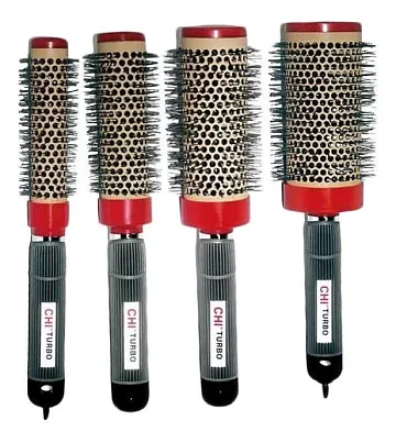 CHI Turbo Round Brush — набор керамических брашингов, 4 шт.