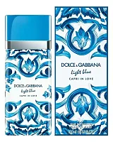 Dolce & Gabbana Light Blue Capri In Love