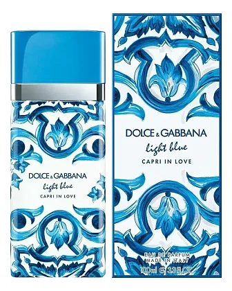 Dolce & Gabbana Light Blue Capri In Love