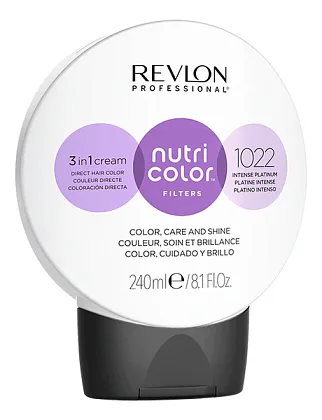 Revlon Professional Nutri Color Filters 1022 Intense Platinum — крем-бальзам, 240 мл