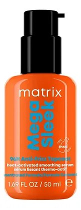 Разглаживающая сыворотка для волос Mega Sleek Anti-Frizz Topcoat