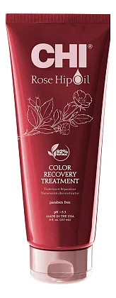 CHI Rose Hip Oil Color Nurture Recovery Treatment — маска для волос, 237 мл