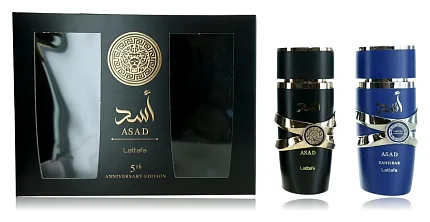 Lattafa Asad 5th Anniversary Edition Gift Set