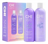 CHI Vibes Hair To Slay — набор Daily Moisturizing Shampoo и Mending Conditioner, 2 × 355 мл