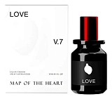 Map Of The Heart White Heart V 7