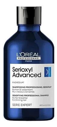 Шампунь для очищения и уплотнения волос с солью магния Serie Expert Serioxyl Advanced