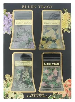 Ellen Tracy Classic Florals Black Coffret