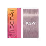 Пастельный тонер IGORA VIBRANCE 9,5-9 пастельный блондин фиолетовый