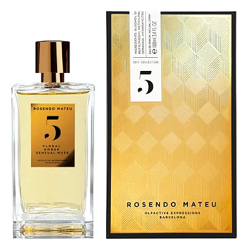 Rosendo Mateu №5 Floral, Amber, Sensual Musk