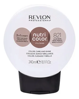 Revlon Professional Nutri Color Filters 821 Silver Beige — крем-бальзам, 100 мл