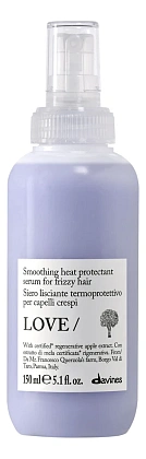 Davines Love Smoothing Heat Protectant Serum For Frizzy Hair — сыворотка с термозащитой, 150 мл