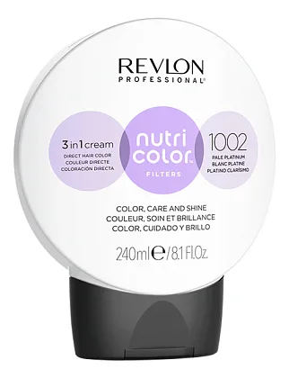 Revlon Professional Nutri Color Filters 1002 Pale Platinum — крем-бальзам, 240 мл