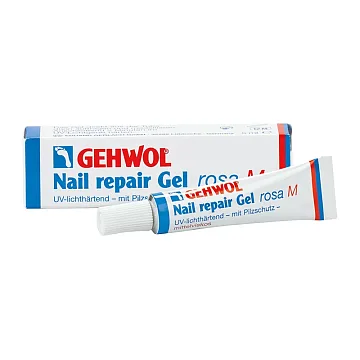 Розовый гель средней вязкости для ногтей Nail Repair Rosa M