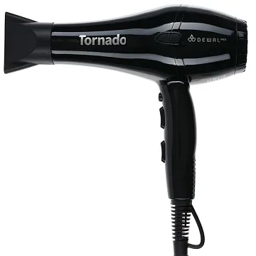 Фен Tornado 03-8010 Black, 2300 Вт