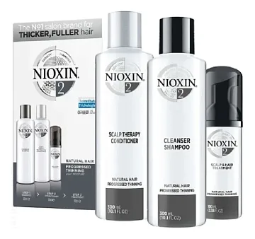 NIOXIN Hair System 2 XXL — набор для натуральных истончённых волос