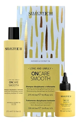 Selective Professional On Care Smooth XMAS — набор: шампунь 275 мл и флюид 100 мл