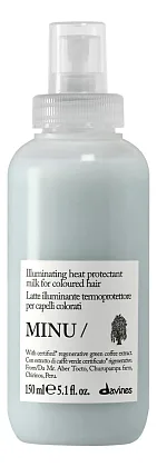 Молочко для окрашенных волос Minu Illuminating Heat Protectant Milk For Coloured Hair