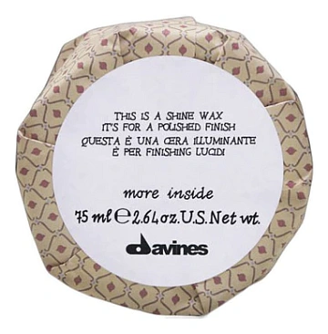 Davines Воск-блеск для волос More Shine Wax 75мл