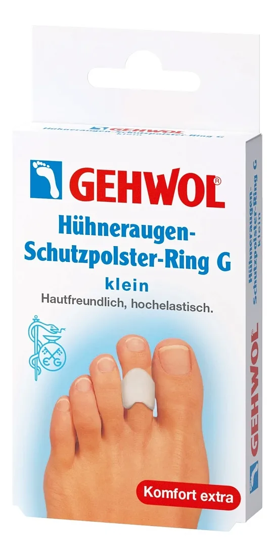 Gehwol Защитное гель-кольцо с уплотнением Huhneraugen-Schutzpolster-Ring G 3шт