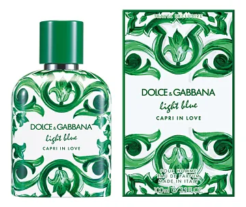 Dolce & Gabbana Light Blue Capri In Love Pour Homme Travel Retail Exclusive