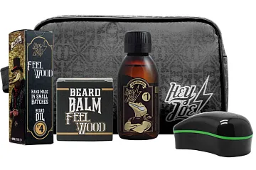 HEY JOE! Bearded Survival Kit Delux № 4 Feel Wood