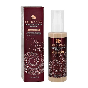 Тональный крем Gold Snail Moisture Foundation SPF 30 PA++