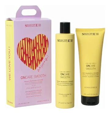 Selective Professional We Love You On Care Smooth — набор: шампунь 275 мл и кондиционер 250 мл