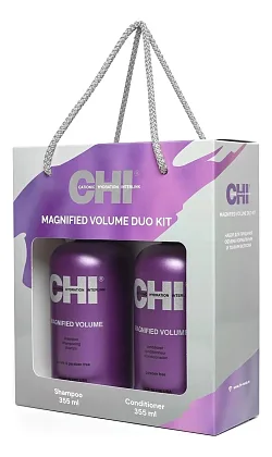 CHI Magnified Volume Duo — набор для объёма волос, шампунь и кондиционер 2 × 355 мл