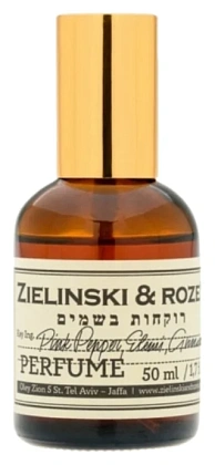 Zielinski & Rozen Pink Pepper, Elemi, Cinnamon, Leather