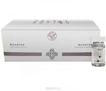 Бустер с кератиновым экстрактом Double Action Booster