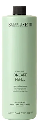 Кондиционер-филлер для ухода за поврежденными и тонкими волосами On Care Refill Volumizing Balm