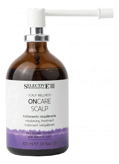 Selective Professional On Care Scalp Rebalancing Treatment — спрей для жирной кожи головы, 100 мл