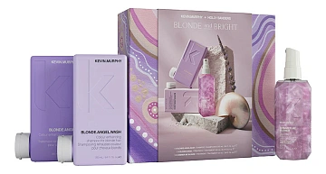 Kevin.Murphy Blonde And Bright — набор: шампунь, бальзам и спрей-уход, 250 + 250 + 100 мл