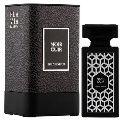 Flavia Noir Cuir