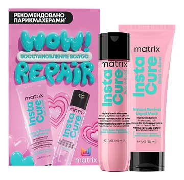 MATRIX Total Results Instacure Build-A-Bond — набор: шампунь и маска