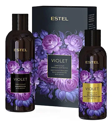 Цветочный набор для волос Violet