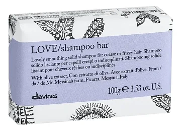 Davines Love Shampoo Bar — твёрдый шампунь для волос, 100 г