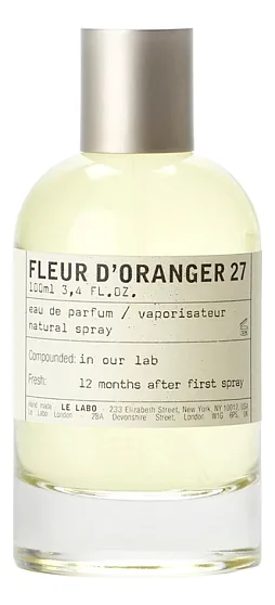 Le Labo Fleur D'Oranger 27