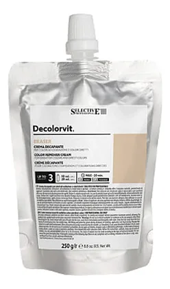 Selective Professional Decolorvit Eraser — декапирующий крем, 250 мл