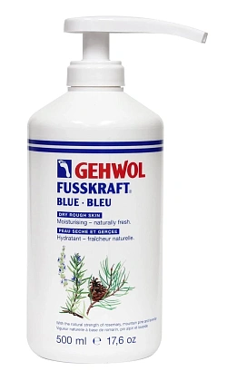 Голубой бальзам для сухой кожи ног Fusskraft Blau