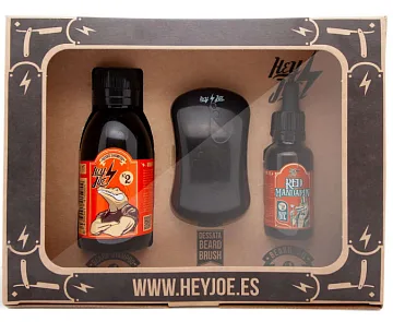 HEY JOE! Bearded Survival Kit № 2 Red Mandarin