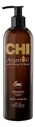 CHI Argan Oil Plus Moringa Shampoo — шампунь с маслами арганы и моринги