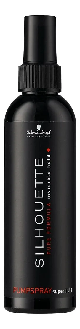 Жидкий лак для волос Silhouette Super Hold Pump Spray