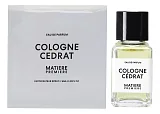 Matiere Premiere Cologne Cedrat