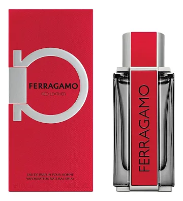 Ferragamo Red Leather