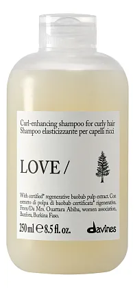 Davines Love Curl Shampoo — шампунь для кудрявых и вьющихся волос, 250 мл