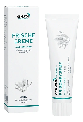 Охлаждающий бальзам для ног Мятный Fusskraft Frische Creme