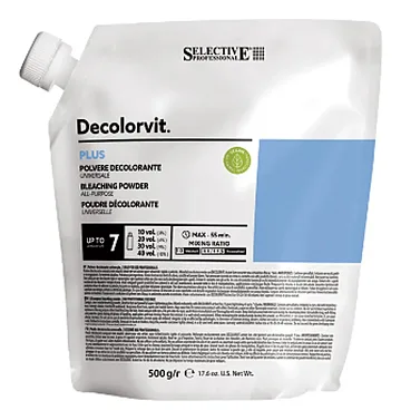 Обесцвечивающий порошок Selective Professional Decolorvit Plus, 500 г
